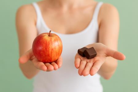 Was bekommen Sie, wenn Sie Schokolade und Apfel kombinieren?